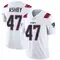 Julian Ashby Youth Limited White New England Patriots Vapor Untouchable Jersey