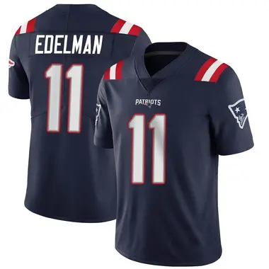Julian Edelman Men's Limited Navy New England Patriots Team Color Vapor Untouchable Jersey