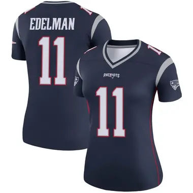Julian Edelman Women's Legend Navy New England Patriots Jersey