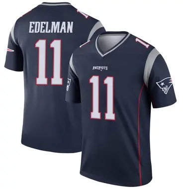 Julian Edelman Youth Legend Navy New England Patriots Jersey