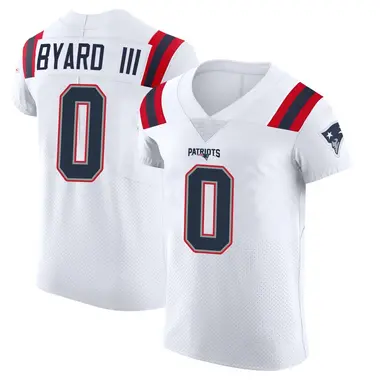 Kevin Byard III Men's Elite White New England Patriots Vapor Untouchable Jersey