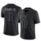 Kevin Byard III Men's Limited Black New England Patriots Reflective Jersey