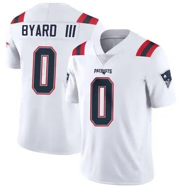 Kevin Byard III Men's Limited White New England Patriots Vapor Untouchable Jersey
