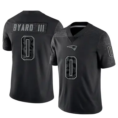Kevin Byard III Youth Limited Black New England Patriots Reflective Jersey