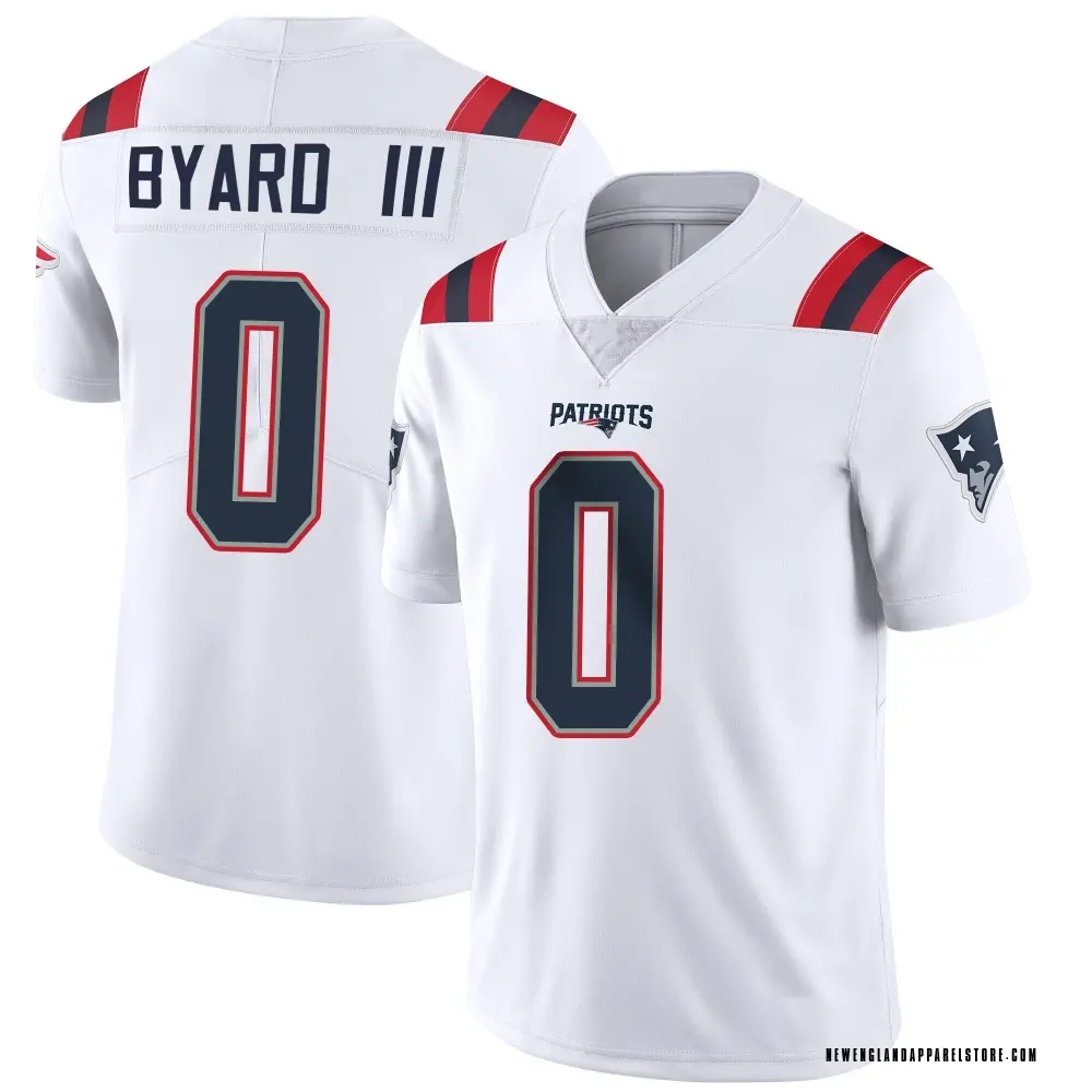 Kevin Byard III Youth Limited White New England Patriots Vapor Untouchable Jersey
