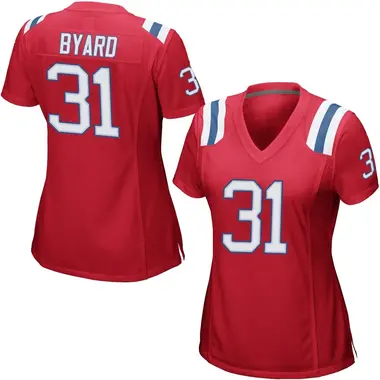 Kevin Byard Women's Game Red New England Patriots Alternate Jersey
