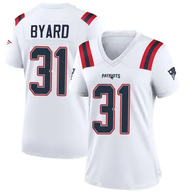 Kevin Byard Women's Game White New England Patriots Jersey