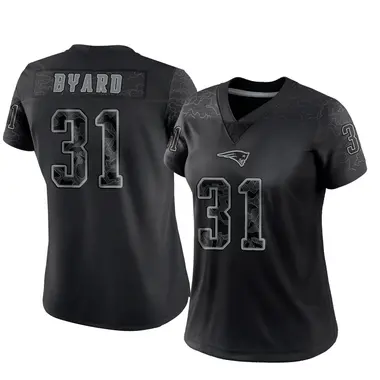 Kevin Byard Women's Limited Black New England Patriots Reflective Jersey
