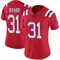 Kevin Byard Women's Limited Red New England Patriots Vapor Untouchable Alternate Jersey