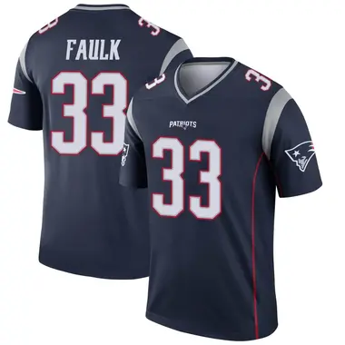 Kevin Faulk Men's Legend Navy New England Patriots Jersey