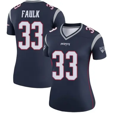 Kevin Faulk Women's Legend Navy New England Patriots Jersey
