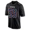Khalil Jacobs Youth Game Black New England Patriots Carbon Fashion Jersey