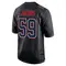 Khalil Jacobs Youth Game Black New England Patriots Carbon Fashion Jersey