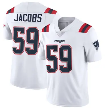 Khalil Jacobs Youth Limited White New England Patriots Vapor Untouchable Jersey