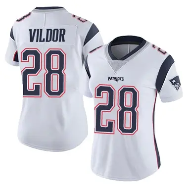 Kindle Vildor Women's Limited White New England Patriots Vapor Untouchable Jersey
