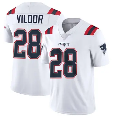 Kindle Vildor Youth Limited White New England Patriots Vapor Untouchable Jersey