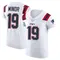 Kobee Minor Men's Elite White New England Patriots Vapor Untouchable Jersey