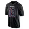 Kobee Minor Men's Game Black New England Patriots Carbon Fashion Jersey