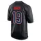 Kobee Minor Men's Game Black New England Patriots Carbon Fashion Jersey