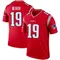 Kobee Minor Men's Legend Red New England Patriots Inverted Jersey