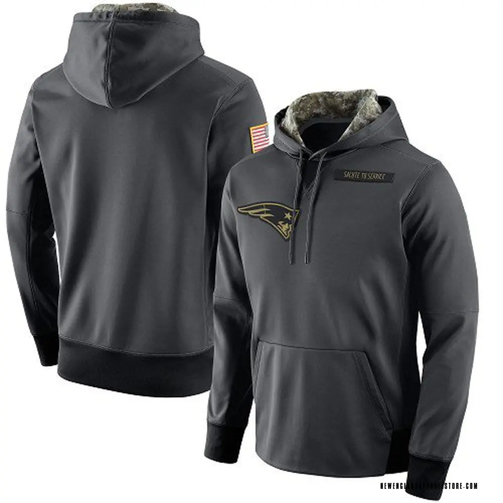 New England Patriots Salute To Service 2019 Hoodie 