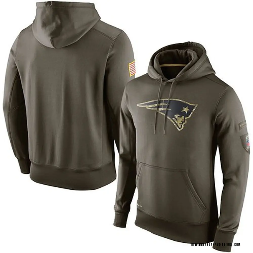 New England Patriots Salute To Service 2019 Hoodie 