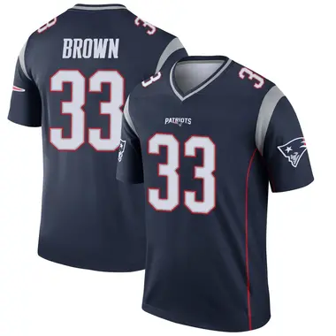 Mike Brown Youth Legend Navy New England Patriots Jersey