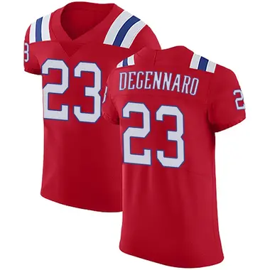 Nick DeGennaro Men's Elite Red New England Patriots Vapor Untouchable Alternate Jersey