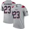 Nick DeGennaro Men's Legend Gray New England Patriots Inverted Jersey