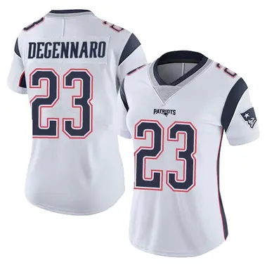 Nick DeGennaro Women's Limited White New England Patriots Vapor Untouchable Jersey
