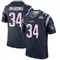Peter Manuma Men's Legend Navy New England Patriots Super Bowl LX Patch Jersey