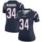 Peter Manuma Women's Legend Navy New England Patriots Jersey