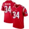 Peter Manuma Youth Legend Red New England Patriots Inverted Jersey