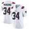 Peter Manuma Youth Limited White New England Patriots Vapor Untouchable Jersey