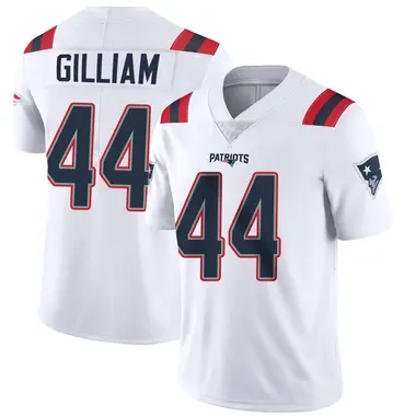 Reggie Gilliam Men's Limited White New England Patriots Vapor Untouchable Jersey