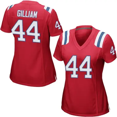 Reggie Gilliam Women's Game Red New England Patriots Alternate Jersey