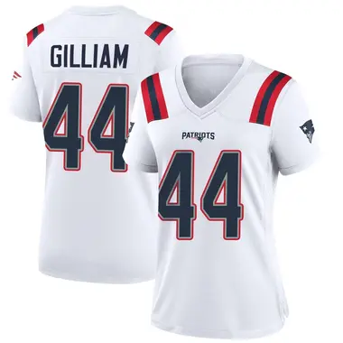 Reggie Gilliam Women's Game White New England Patriots Jersey