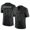 Rob Ninkovich Men's Limited Black New England Patriots Reflective Jersey