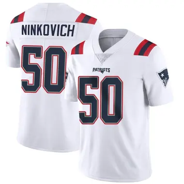Rob Ninkovich Men's Limited White New England Patriots Vapor Untouchable Jersey