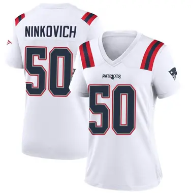 Rob Ninkovich Women's Game White New England Patriots Jersey