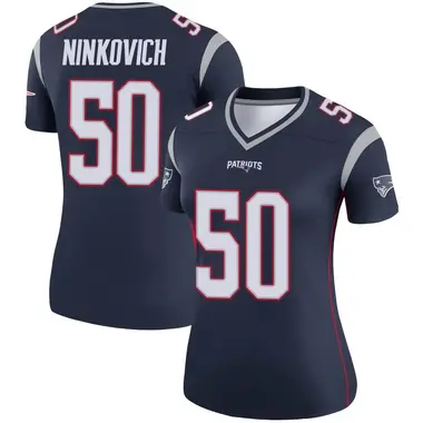 Rob Ninkovich Women's Legend Navy New England Patriots Jersey