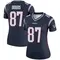 Romeo Doubs Women's Legend Navy New England Patriots Jersey