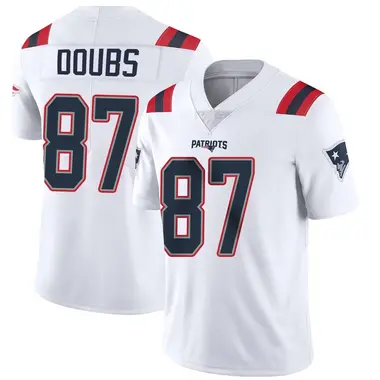 Romeo Doubs Youth Limited White New England Patriots Vapor Untouchable Jersey