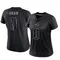 Travis Shaw Women's Limited Black New England Patriots Reflective Jersey