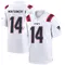 Ty Montgomery II Men's Game White New England Patriots Jersey