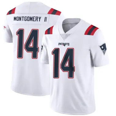 Ty Montgomery II Youth Limited White New England Patriots Vapor Untouchable Jersey