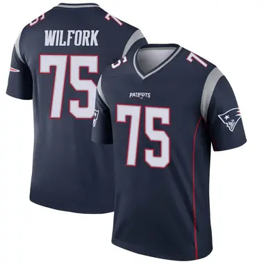 Vince Wilfork Men's Legend Navy New England Patriots Jersey