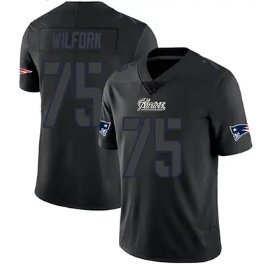 Vince Wilfork Men's Limited Black Impact New England Patriots Jersey