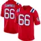 Will Campbell Men's Game Red New England Patriots Alternate Jersey