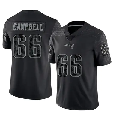 Will Campbell Youth Limited Black New England Patriots Reflective Jersey